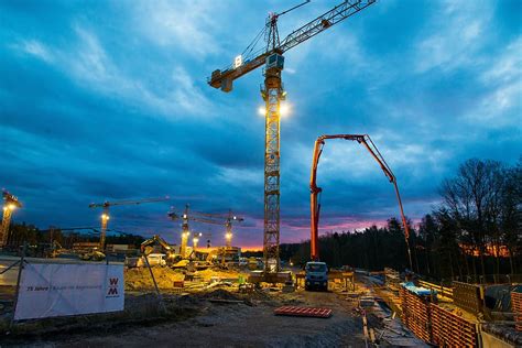Online crop | HD wallpaper: yellow crane on construction site, building ...