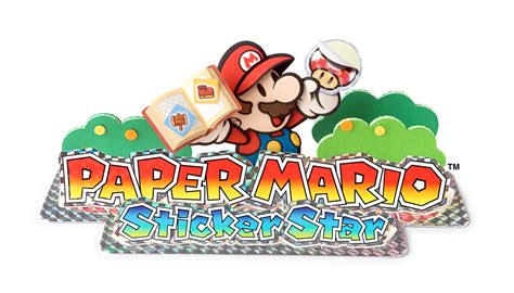 Paper Mario: Sticker Star (2012) promotional art - MobyGames