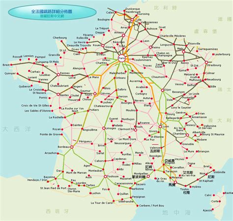 Sncf Map Of Routes