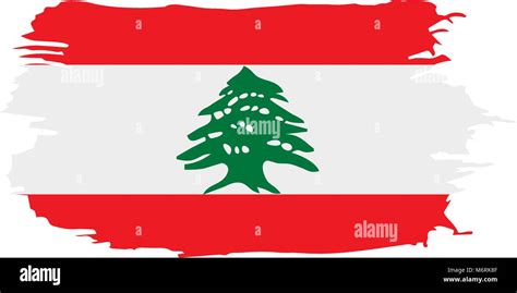 Lebanese flag, vector illustration Stock Vector Image & Art - Alamy