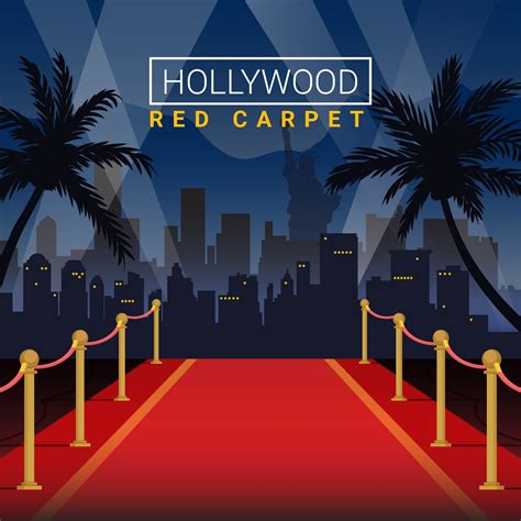 Fondo de ilustración de Hollywood Red Carpet Stage Vector 191246 Vector en Vecteezy