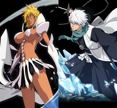 Toshiro Hitsugaya and Tier Harribel 02 (B.S.) by Zyule on DeviantArt