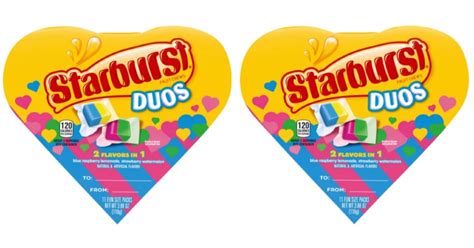 You Can Get Starburst Duos in A Heart Box Just In Time For Valentine's Day