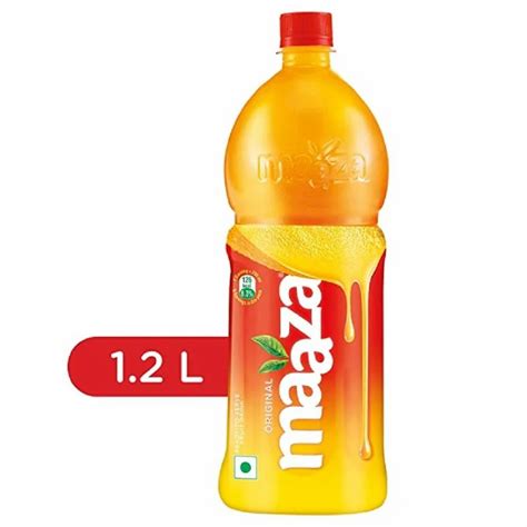 1.2 L Mazza Mango Drink at Rs 75/bottle in Mumbai | ID: 2850467415062