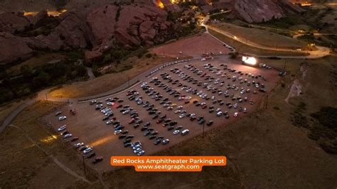 Red Rocks Amphitheater Parking Details 2024 - SeatGraph