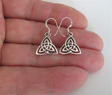 Sterling Silver Celtic Knot Earrings – Tebuti