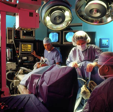 Colonoscopy Surgical Procedure On A Patient Photograph by Ed Young/science Photo Library - Fine ...