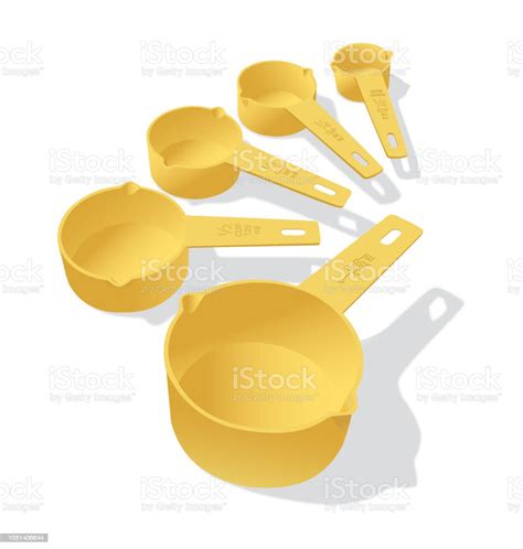 Measuring Cup Stock Illustration - Download Image Now - Measuring Cup, Cooking Utensil, Cup - iStock