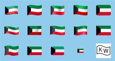 🇰🇼 Flag: Kuwait on Noto Emoji Font 16.0