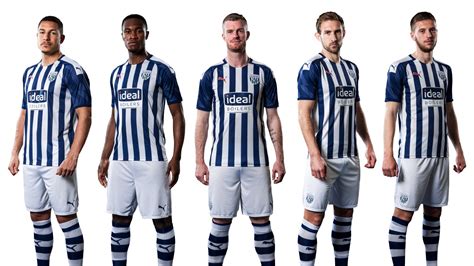 West Bromwich Albion 2019-20 Puma Home Kit | 19/20 Kits | Football ...