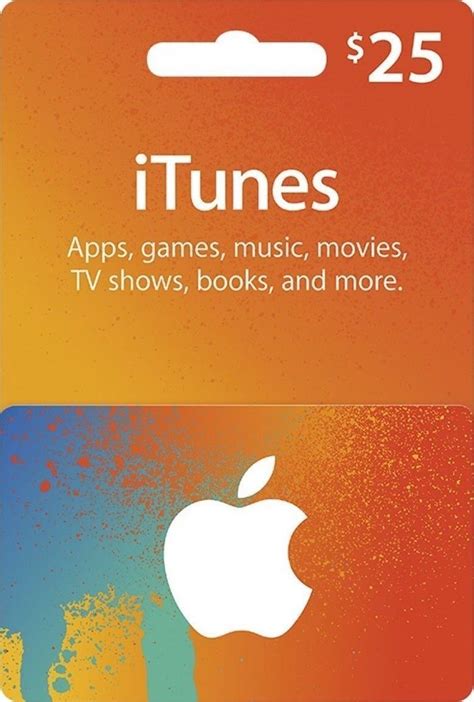 $25 Apple iTunes Gift Card | Free itunes gift card, Itunes card, Itunes gift cards