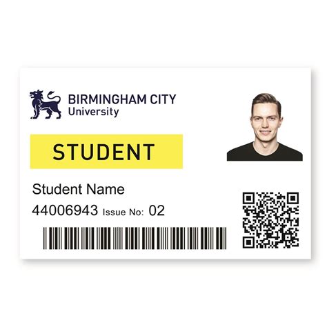 Replacement Student ID Card | Birmingham City University Online Store