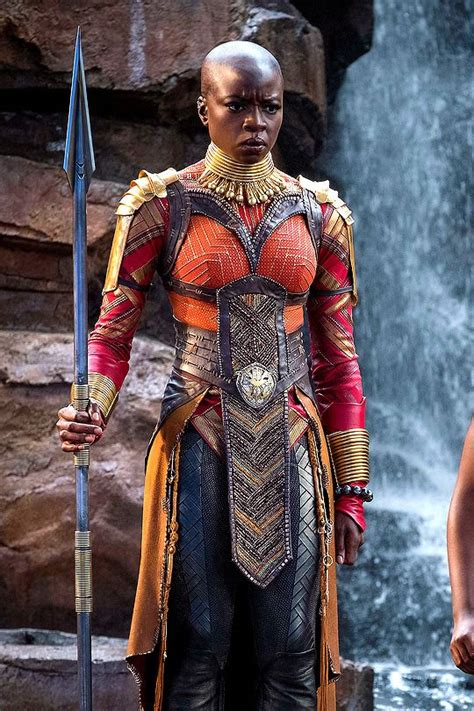 Danai Gurira as Okoye in Black Panther Black Panther Marvel, Black ...