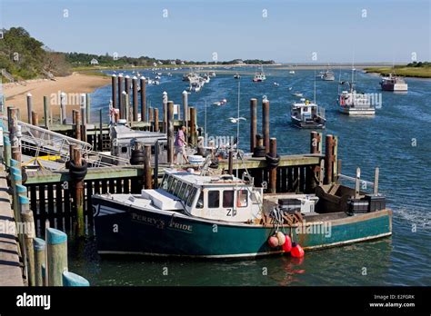 United States, Massachusetts, Cape Cod, Chatham Fish Pier and fishing boats Stock Photo - Alamy