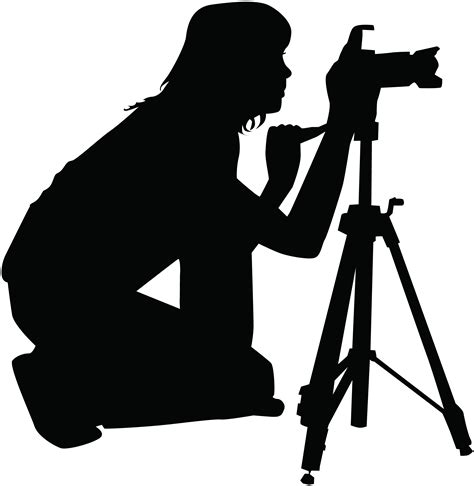 Camera Operator Photography - Silhouette png download - 3742*3840 ...