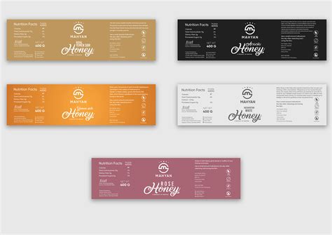 Honey Label Design on Behance