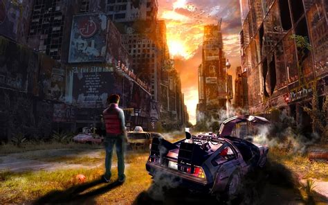 fantasy Art, Back To The Future, Apocalyptic Wallpapers HD / Desktop ...