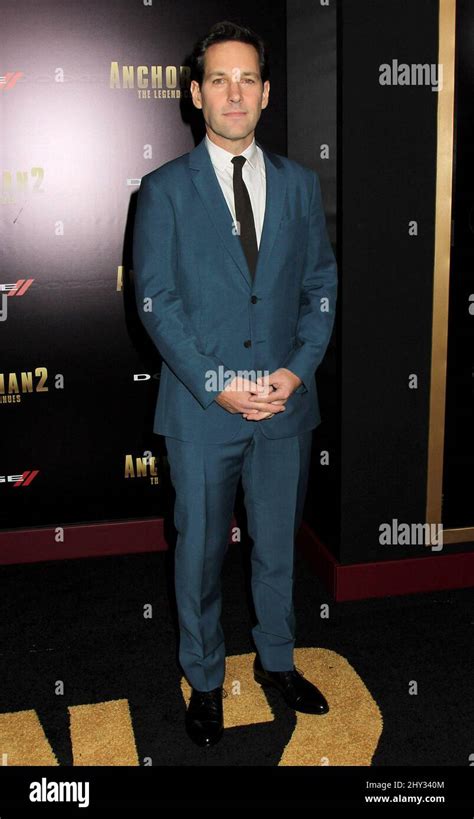 Paul rudd attending premiere anchorman 2 hi-res stock photography and ...