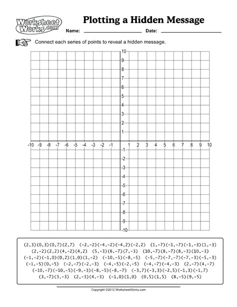 Free Printable Coordinate Graphing Worksheets - Printable Worksheets