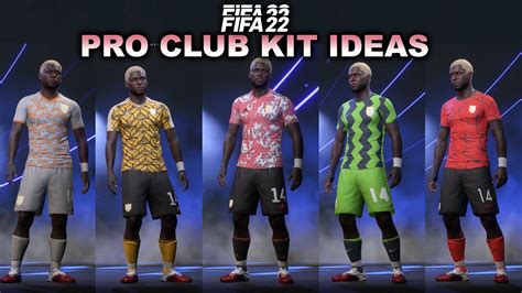 FIFA 22 BEST PRO CLUB/CREATE-A-CLUB KITS! - YouTube