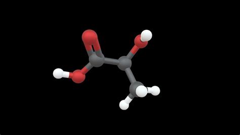 Lactic Acid - 3D model by Edumol [b8a5969] - Sketchfab