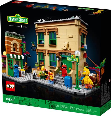 LEGO Ideas 123 Sesame Street (21324) Officially Revealed