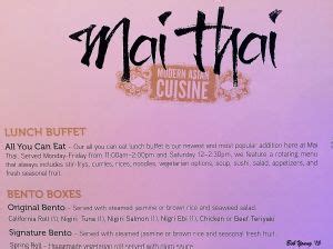 Mai Thai Visited | Boise Foodie Guild