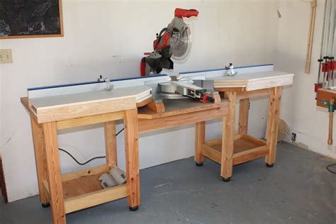 Miter Saw Table - by rkober @ LumberJocks.com ~ woodworking community