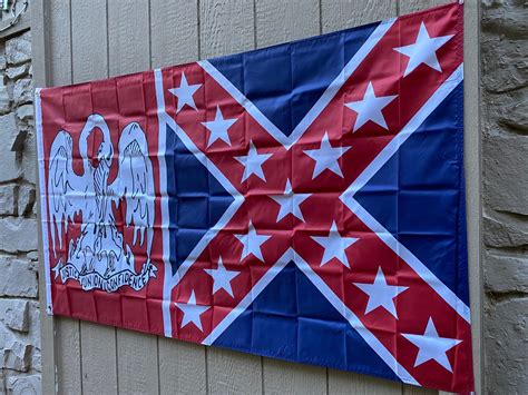 Louisiana Confederate Flag - Rebel Nation