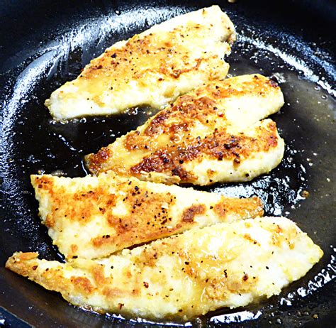 Friday Fish Night: Flounder in Lemon Butter Sauce