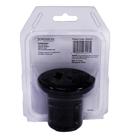 Flush Mount Power Port – Black