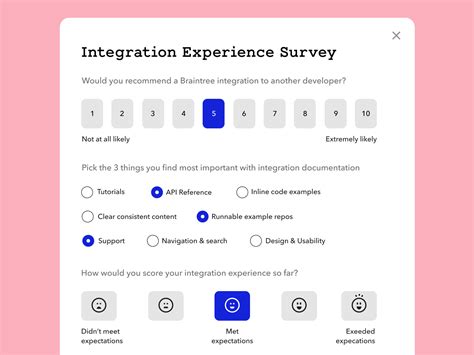 Developer Satisfaction Survey | Survey template, Web design, Quiz design