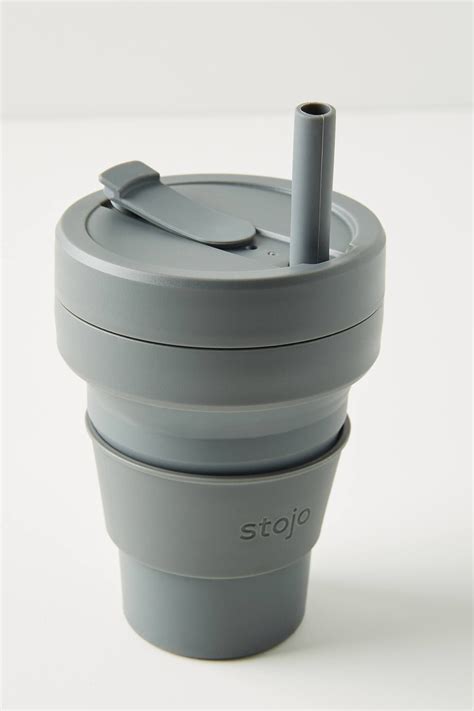 Stojo Collapsible Travel Cup | Anthropologie | Travel cup, Reusable ...