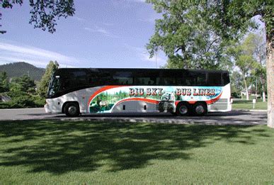 Tour Coach Charters | Big Sky Bus Lines! Great Falls, Montana