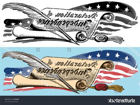 Declaration Of Independence Vector at GetDrawings | Free download