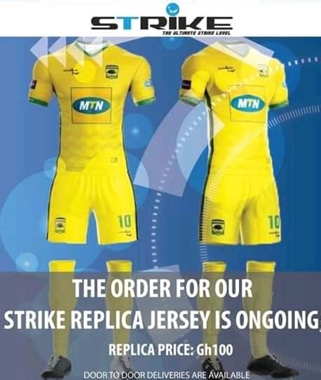 REVEALED: Asante Kotoko new Strike replica jerseys pegged at ¢100