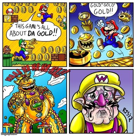 Comics wario Memes & GIFs - Imgflip