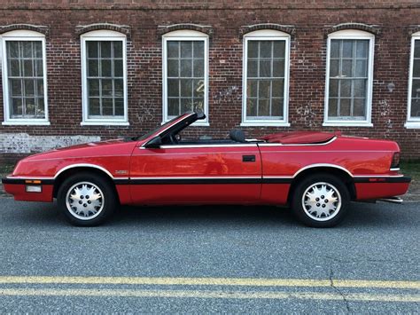 1988 Chrysler Lebaron Premium Turbo Convertible for sale