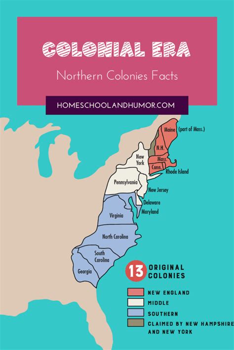 Northern Colonies Geography