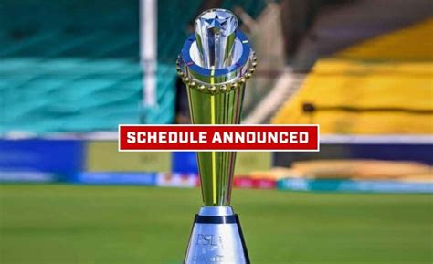 (Pakistan Super League) PSL 2023 Schedule, Dates & Matches