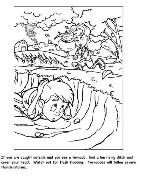 Tornado Coloring Pages - Best Coloring Pages For Kids