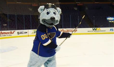 Louie -St. Louis Blues' mascot | Mascots | Pinterest