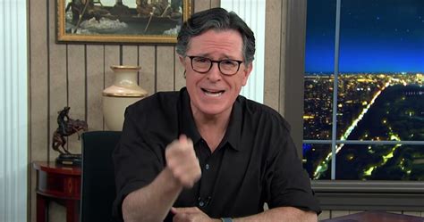 Stephen Colbert's Monologue After Trump's Election Briefing | POPSUGAR News