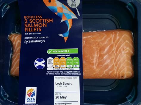 Scottish Salmon Fillet Nutrition Facts - Eat This Much