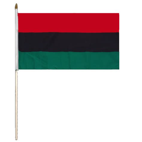 Pan African Handheld Flag - Pan African Designs