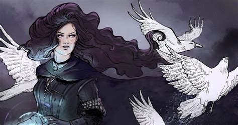 The Witcher: 10 Beautiful Pieces Of Yennefer Fan Art