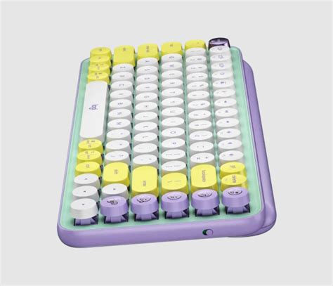 LOGITECH POP KEYS WIRELESS MECHANICAL KEYBOARD WITH CUSTOMIZABLE EMOJI ...