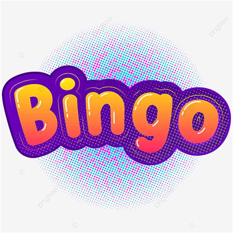 Bingo Vector Design Images, Bingo Vector Text, Jackpot, Game, Bingo PNG ...