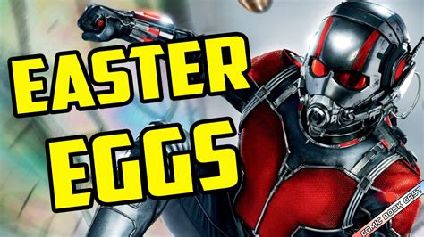 Ant-Man ALL Easter Eggs In Jokes & References - YouTube