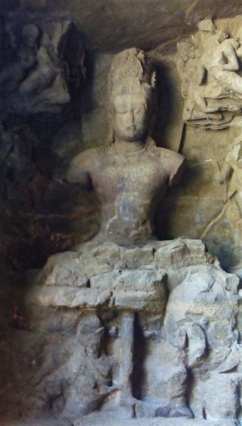 Shiva as Yogeshvara ,( the Lord of Yoga), Cave 1, Elephanta Caves ...